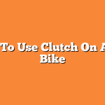 How To Use Clutch On A Dirt Bike
