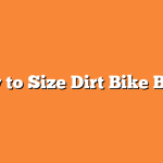 How to Size Dirt Bike Boots